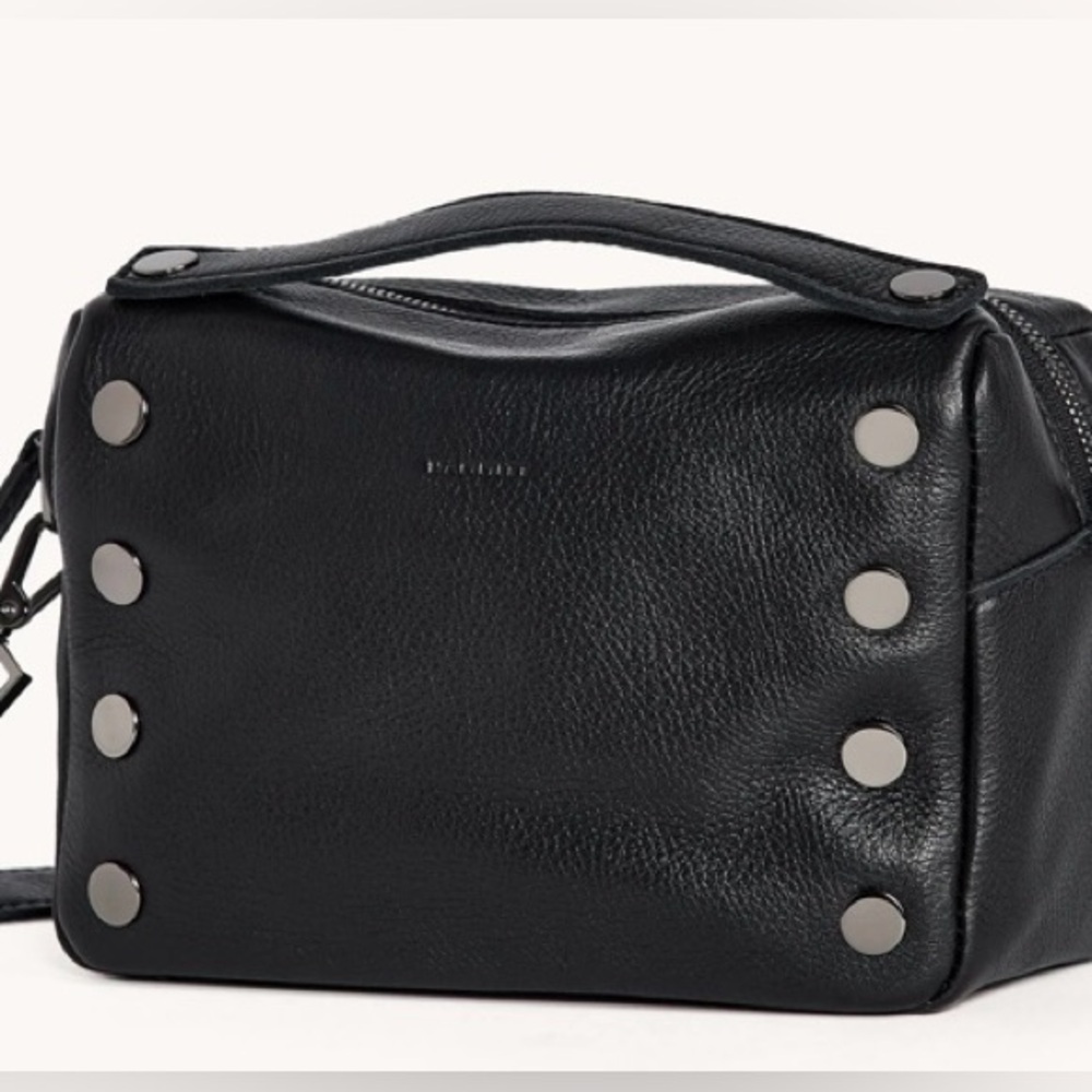 Hammitt Evan Black with Gunmetal Hardware Leather
Crossbody Bag